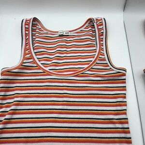 Striped Multicolor Tank Top